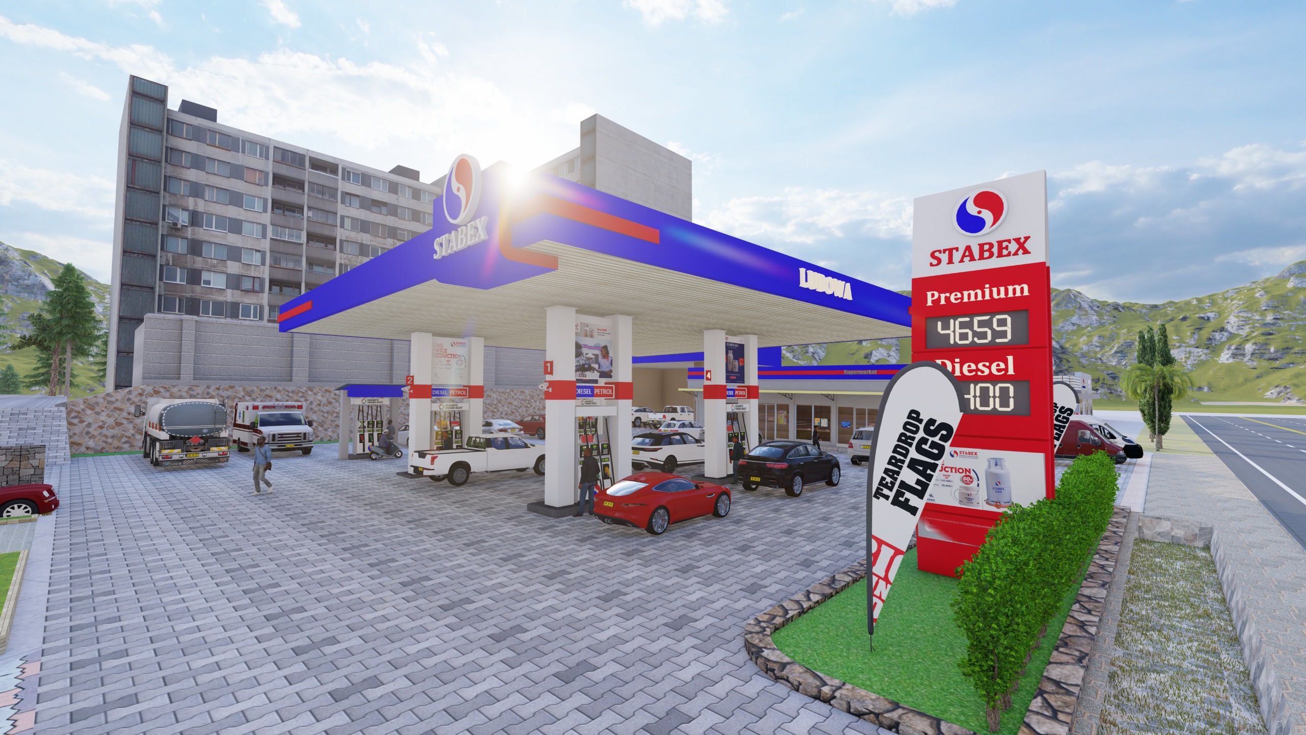 3D render 2